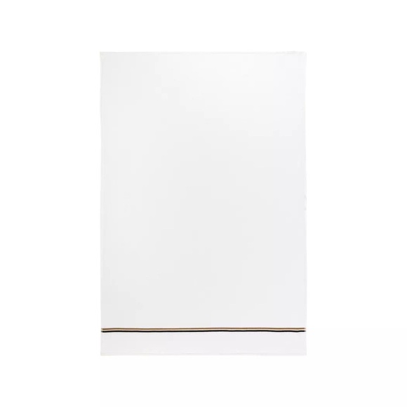 Hugo Boss - Badetuch, 100x150 cm, Weiss