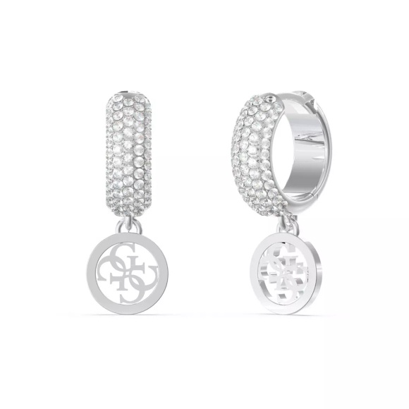 Ohrringe Damen Silber 22mm