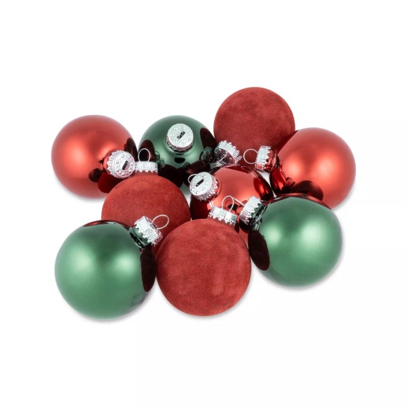 Manor - Weihnachtskugel Set aus Glas, Set, Multicolor