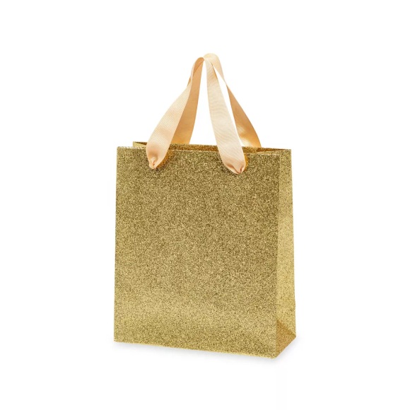Manor - Geschenktasche, 19X22X8CM, Gold