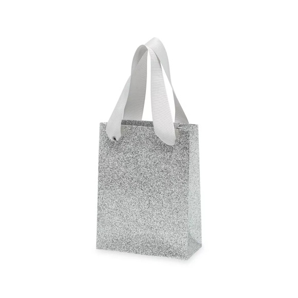 Manor - Geschenktasche, 13X17X6CM, Silber