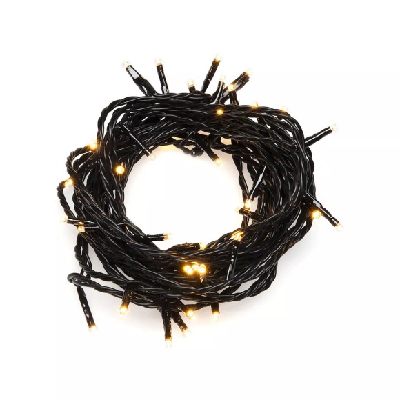 Konstsmide LED Solar-Lichterkette Lichterkette Bernstein