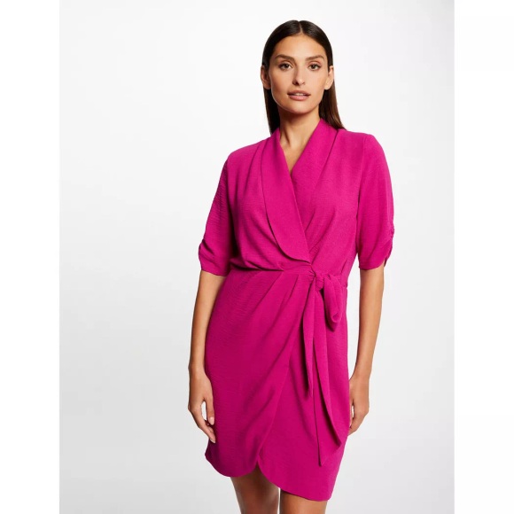 Kleid Damen Himbeere 42