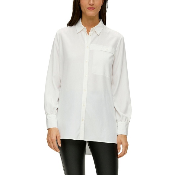 s.Oliver Hemdbluse, mit Brusttasche