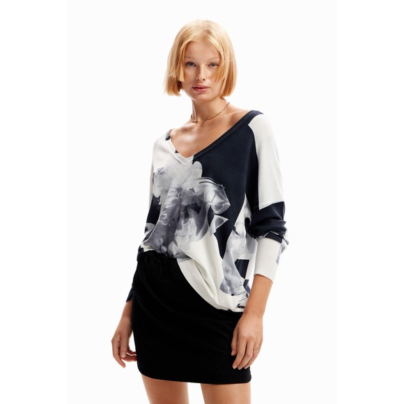 Pullover Damen Weiss M