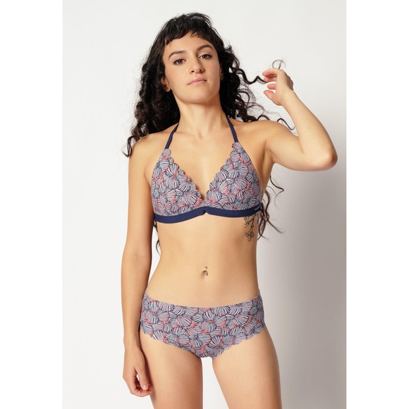 Bikini Oberteil, Triangel Damen Multicolor 42