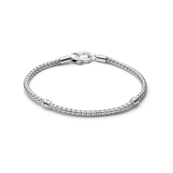 Pandora - Armband, Charm Holders, 17cm, Silber