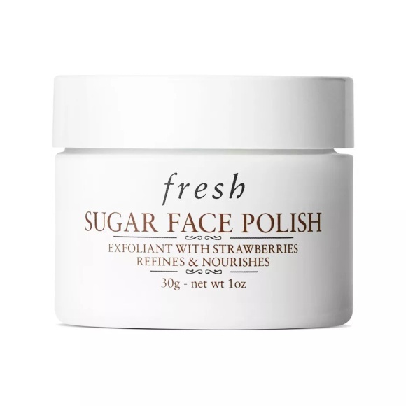 Fresh - Sugar Face Polish Exfoliator -Gesichtspeeling mit Rohrzucker und Vitamin C, 30 g