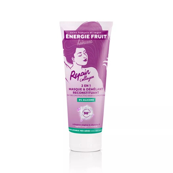 Energie Fruit - 2-In-1-Maske Collagen Repair Pflanzliches Kollagen & Vitamin B, 200 ml