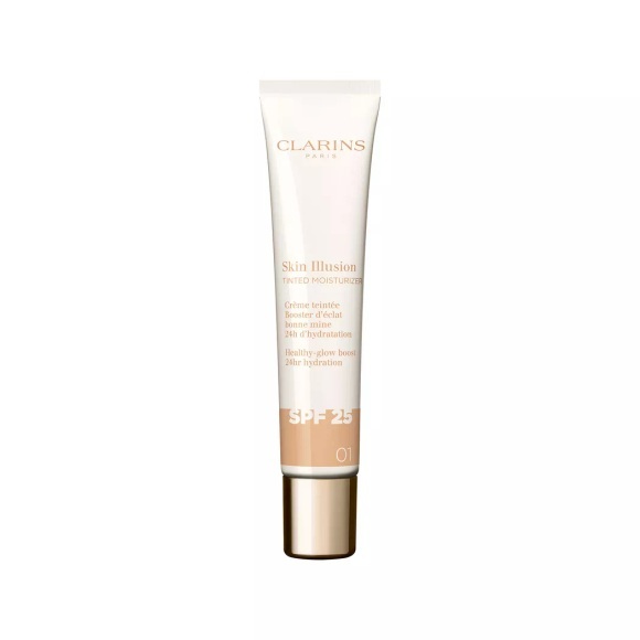 Clarins - Skin Illusion Tinted Moisturizer SPF25, 40 ml,