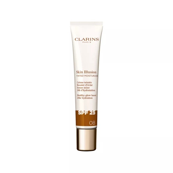 Clarins - Skin Illusion Tinted Moisturizer SPF25, 40 ml,