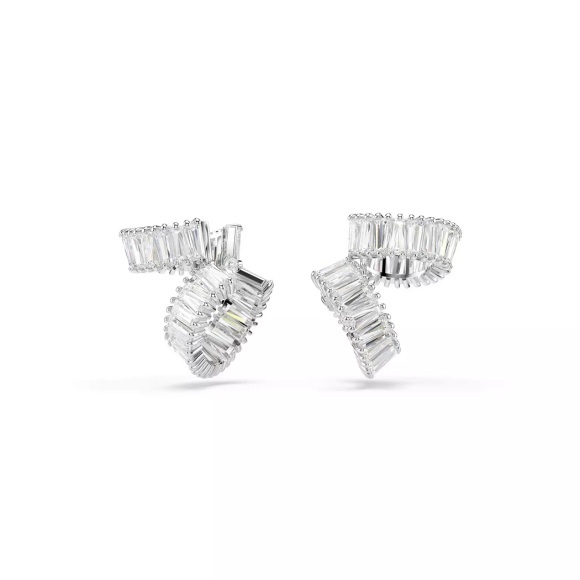 Swarovski - Ohrstecker, Ariana Grande x One Size, Silberfarben