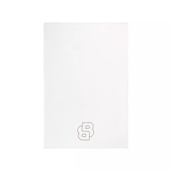 Hugo Boss - Badetuch, 100x150 cm, Weiss