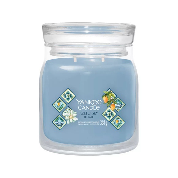 Yankee Candle Signature Duftkerze Azure Sky 368 g