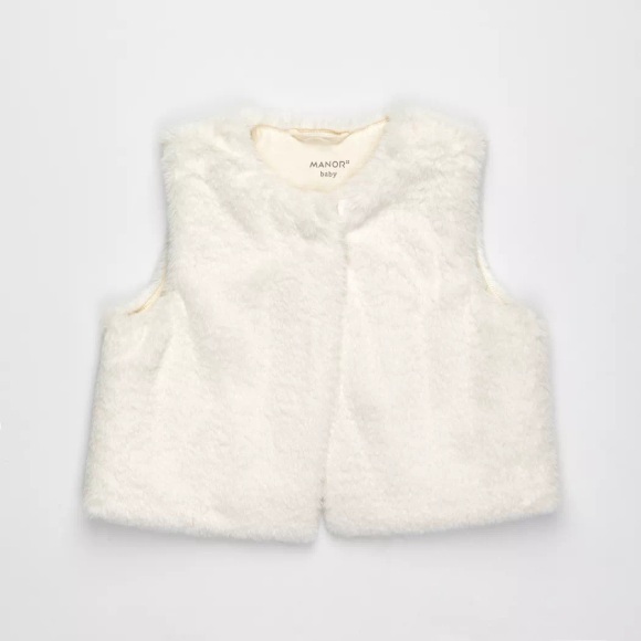 Manor Baby - Gilet, 74, Ecru