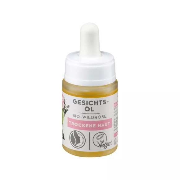 Alverde - Gesichtsöl Wildrose, 15 ml