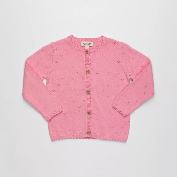 Manor Baby - Cardigan, 104, Pink