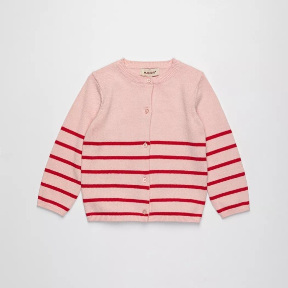 Manor Baby - Cardigan, 74, Rosa