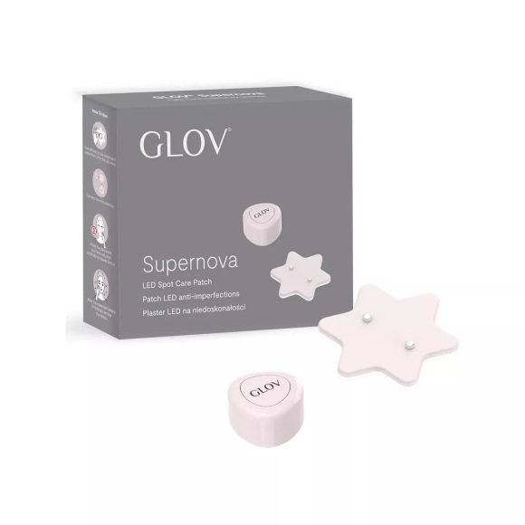 GLOV - Supernova USB - LED Acne Spot Treatment Patch, 1 Stück