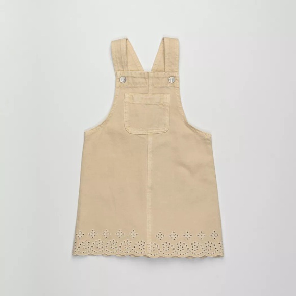 Manor Baby - Latzkleid, 74, Ecru