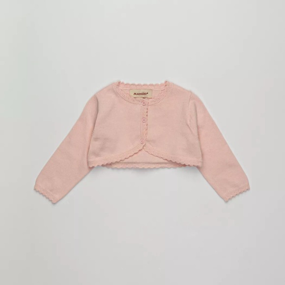 Manor Baby - Cardigan, 68, Rosa