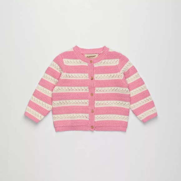 Manor Baby - Cardigan, 80, Pink