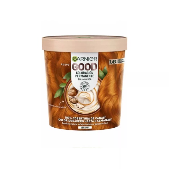 Garnier - GOOD Dauerhafte Haarfarbe, 1 Stück, . Kurkuma Kupfer