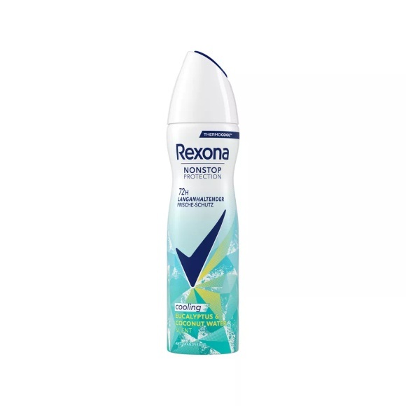 Rexona - Nonstop Thermocool Anti-Transpirant Spray Eucalyptus & Coconut Water, 150 ml