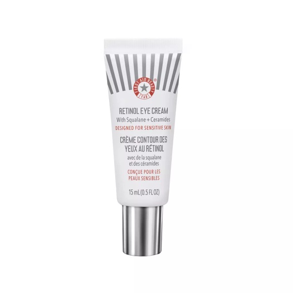 FIRST AID BEAUTY - Retinol Eye Cream Augenkonturencreme mit + Squalan Ceramiden, 15 ml