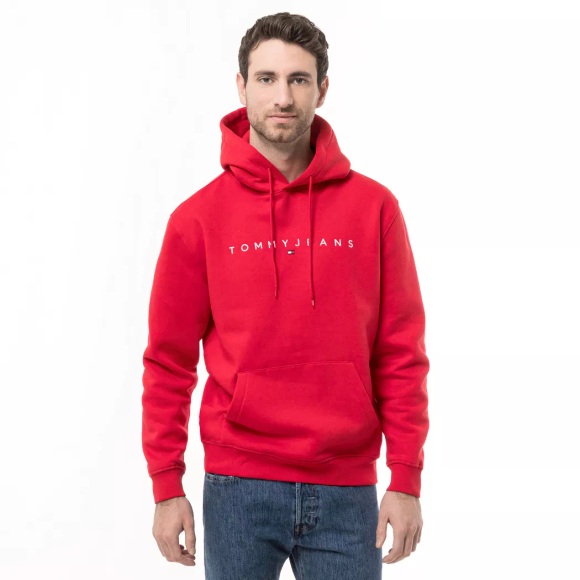 Tommy Jeans - Hoodie, für Herren, Rot, Größe M