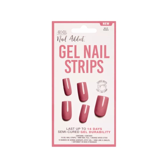 Nail Addict - Gel Strips Wild Roses