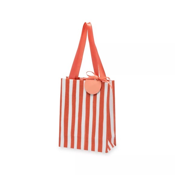 Manor - Geschenktasche, 17x13x6cm, Korall