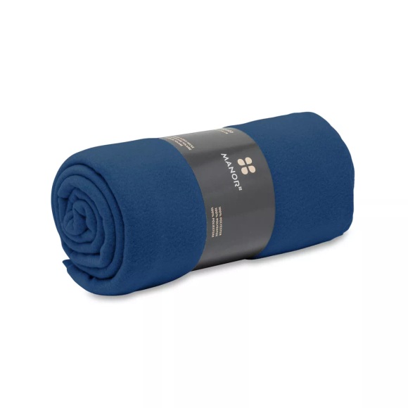 Manor - Fleece Decke, 150x200cm, Marine
