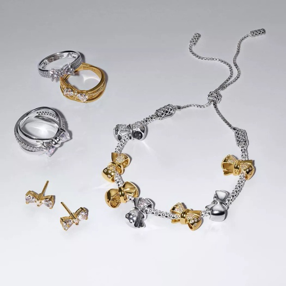 Pandora - Ring, Timeless, 54, Goldfarben