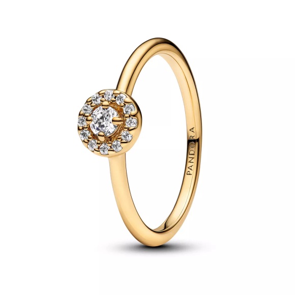 Pandora - Ring, Timeless, 52, Goldfarben