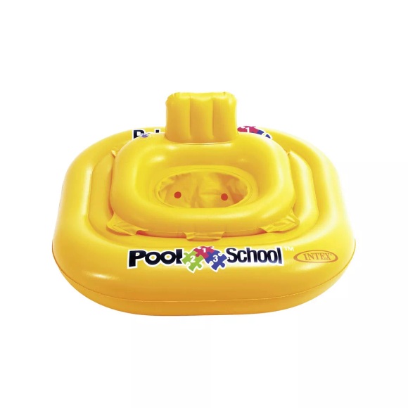 INTEX Schwimmhilfe Baby Float Pool School 79 x 79 cm