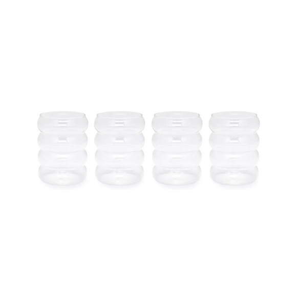 Manor - 4 teiliges Gläser-Set, 310 ml, Transparent