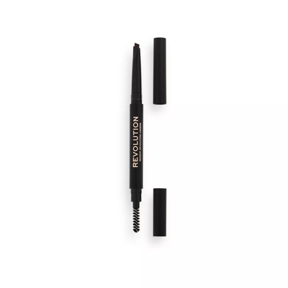 Revolution - Pencil, Duo Brow Definer 1 pezzo, Dunkelbraun