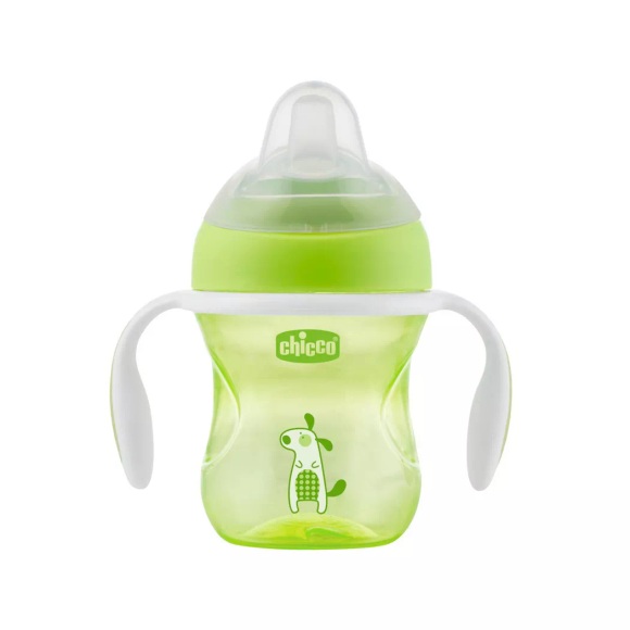chicco Transition Schnabeltasse gelb 4M+ 200ml - Gr.125ml-250ml