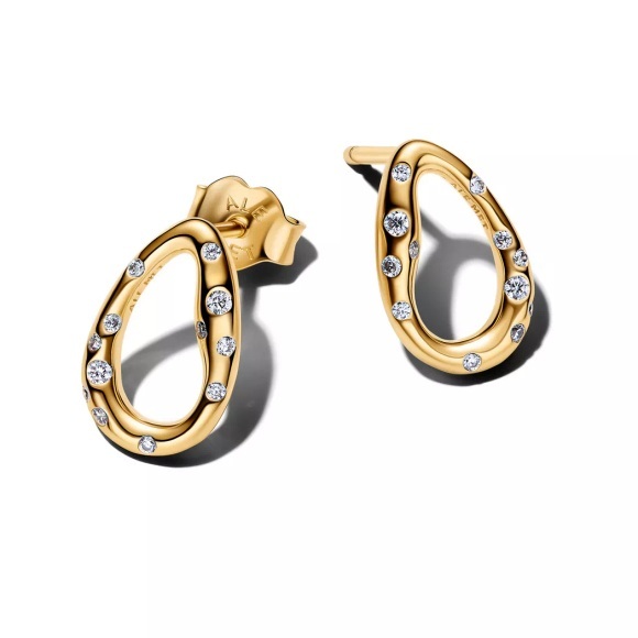 Pandora - Ohrstecker, Essence, One Size, Goldfarben