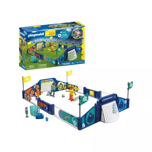 Playmobil - 72056 Fussball-Arena, Multicolor