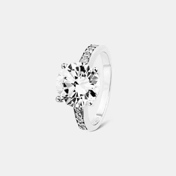 Amor Ring mit Stein 54