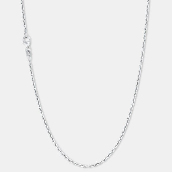 Amor S Ketten Damen Silber 80cm