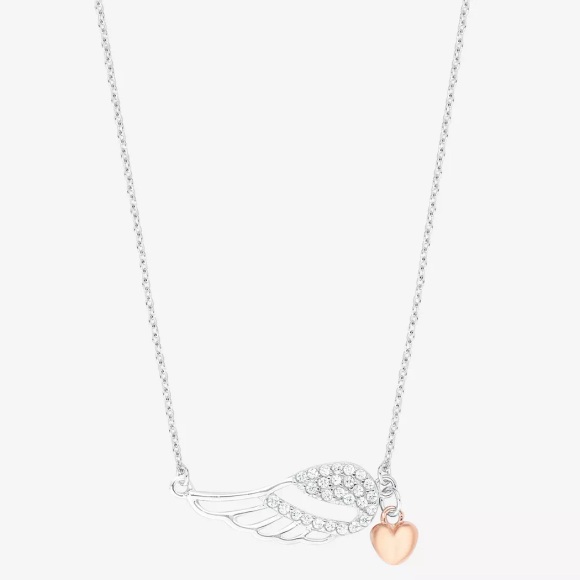 Amor Halskette mit Anhänger 45cm