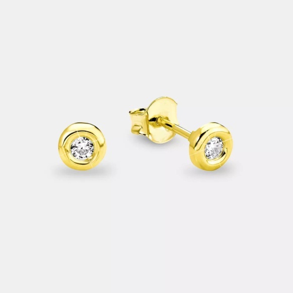 Amor G Ohrschmuck Stecker Damen Silber ONE SIZE