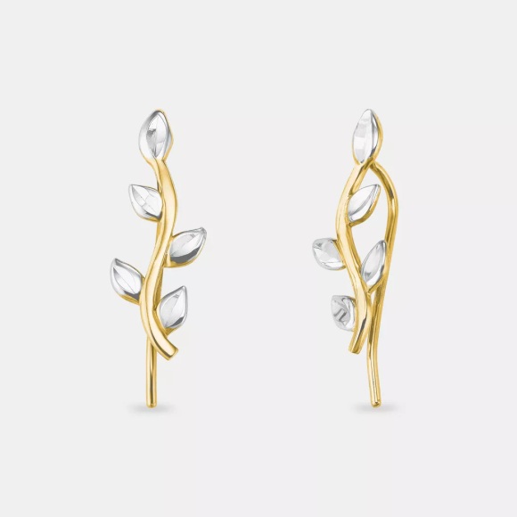 Amor G Ohrschmuck Hänger Damen Gelbgold ONE SIZE