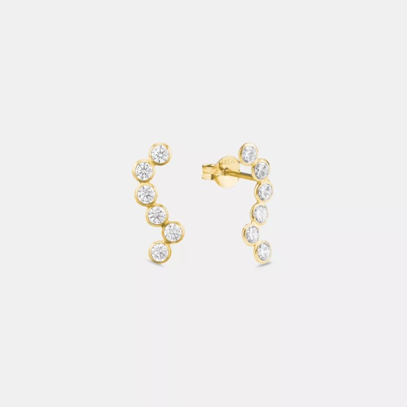 Amor G Ohrschmuck Stecker Damen Gelbgold ONE SIZE