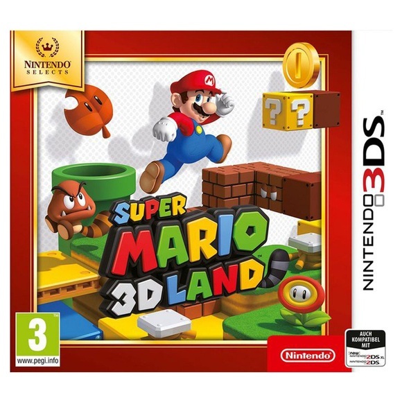 3DS - Nintendo Selects: Super Mario 3D Land Box