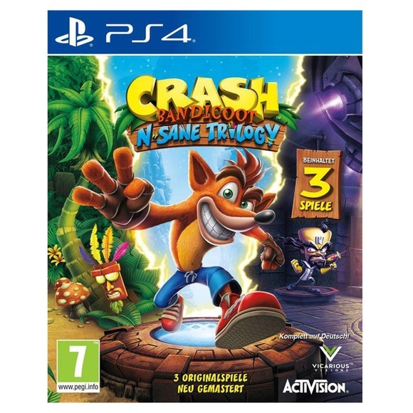 PS4 - Crash Bandicoot N. Sane Trilogy D Box