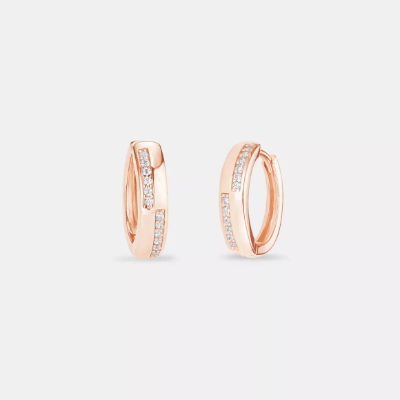 Amor S Ohrschmuck Creolen Damen Silber 15mm